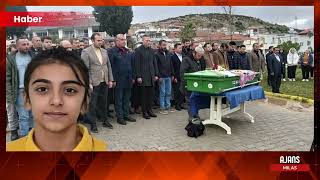 Milas’ta Yürek Yakan Veda: 11 Yaşındaki Öykü Gözyaşlarıyla Uğurlandı