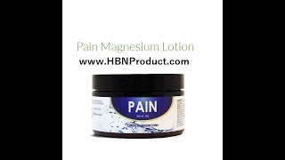 Pain Magnesium Lotion - HBNaturals - HB Naturals - Product - HBN