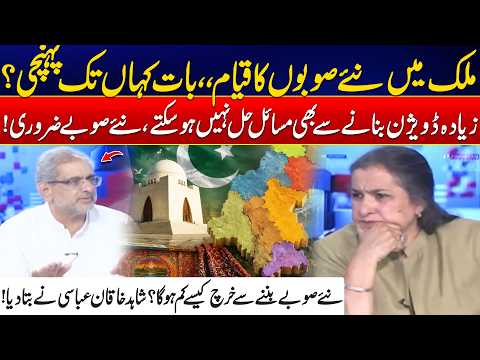 New Provinces in Pakistan - How New Provinces Can Cut Costs? - Shahid Khaqan Abbasi’s Major Reveal