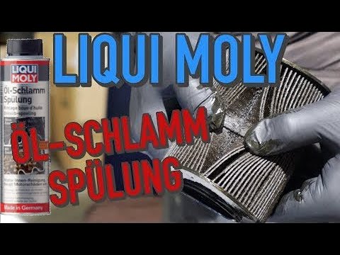 Liqui Moly Öl-Schlamm-Spülung RESULTAT nach 250 km