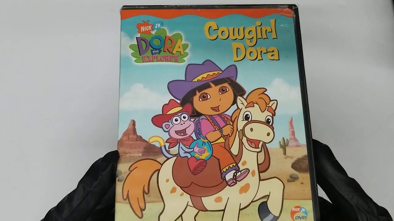 Dora The Explorer Cowgirl Dora Dvd Cover Cd Artwork Hd Unboxing Lyrics Booklet Livret Youtube 