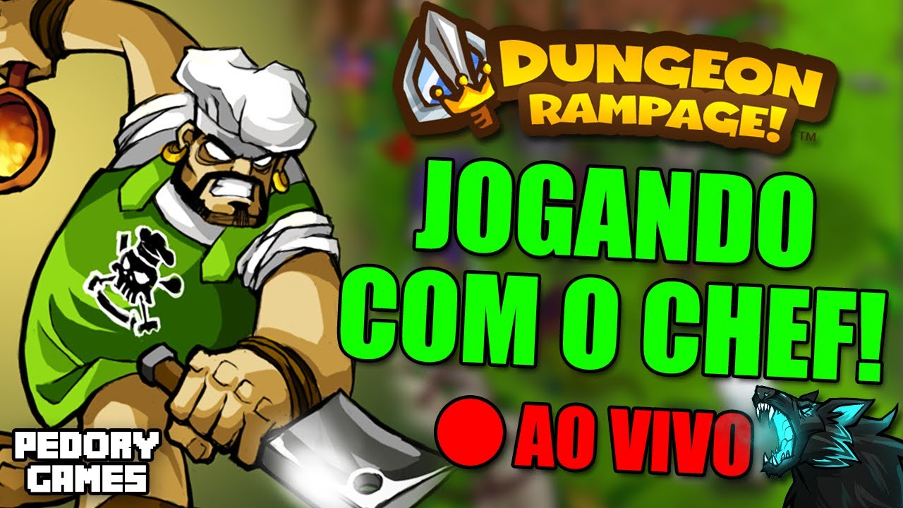 🔴 O CHEF CHEGOU! Jogando a Demo do Dungeon Rampage Ao Vivo 🔪 - YouTube