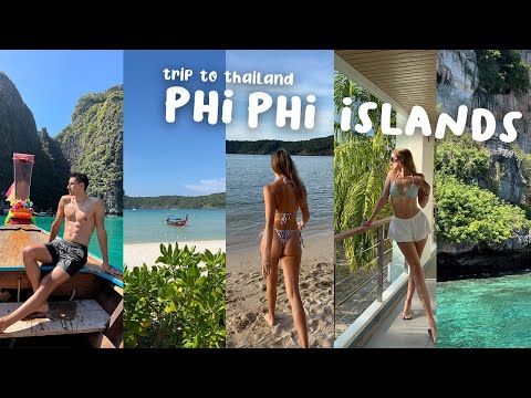 Phi Phi Islands Thailand Travel Vlog 2023! | where we stayed, activities, prices