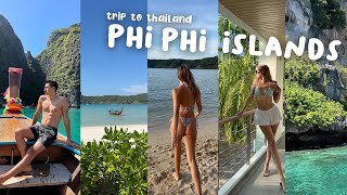 Phi Phi Islands Thailand Travel Vlog 2023! | where we stayed, activities, prices