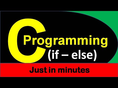 chap3-part(2/5)-if else statement (C Programming: Conditional Statement)