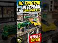 🚜 RC Tractor Me Ferrari Load Karke Flyover Bridge Challenge 😱🔥 #shorts
