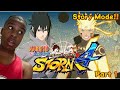My first time playing a Naruto Game story mode!!!
