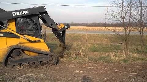 ZT-17 Tree and Post Puller for Skid Loader