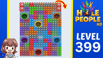 Hole People Level 399 Solution Walkthrough