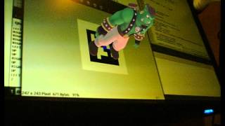Tracking/Pose estimation using ArToolKitPlus