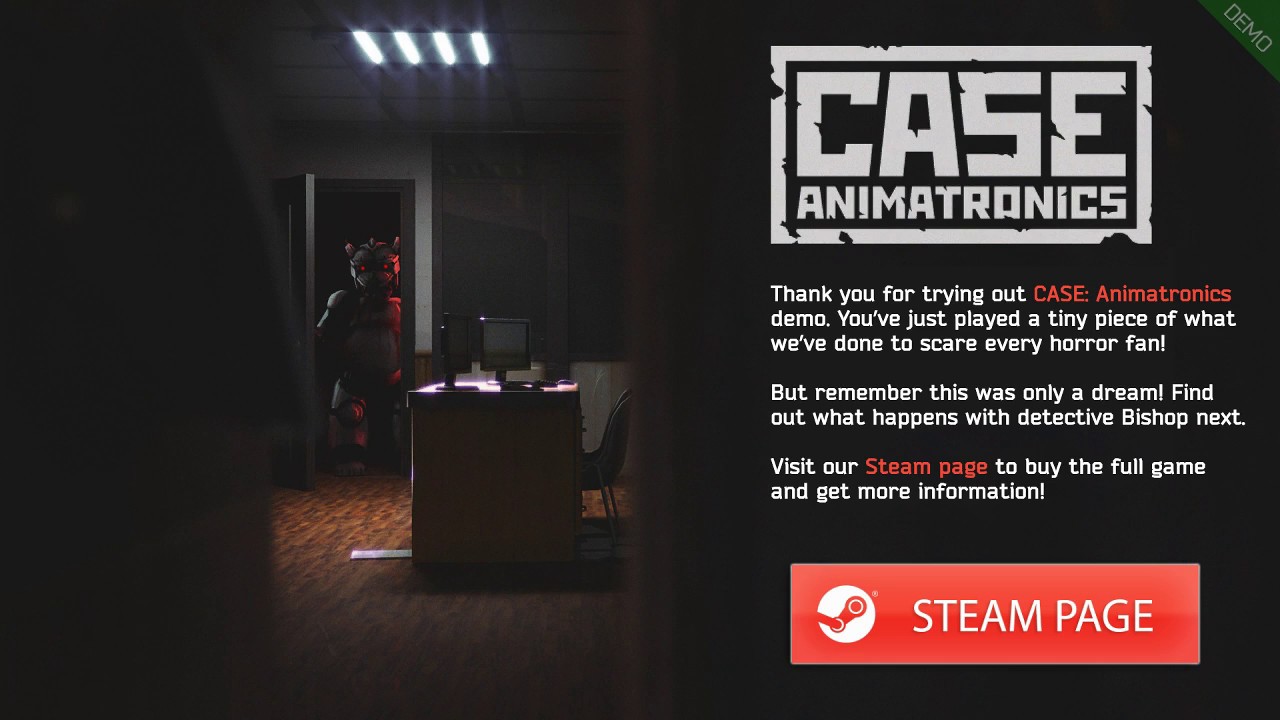 Case animatronics steam фото 88