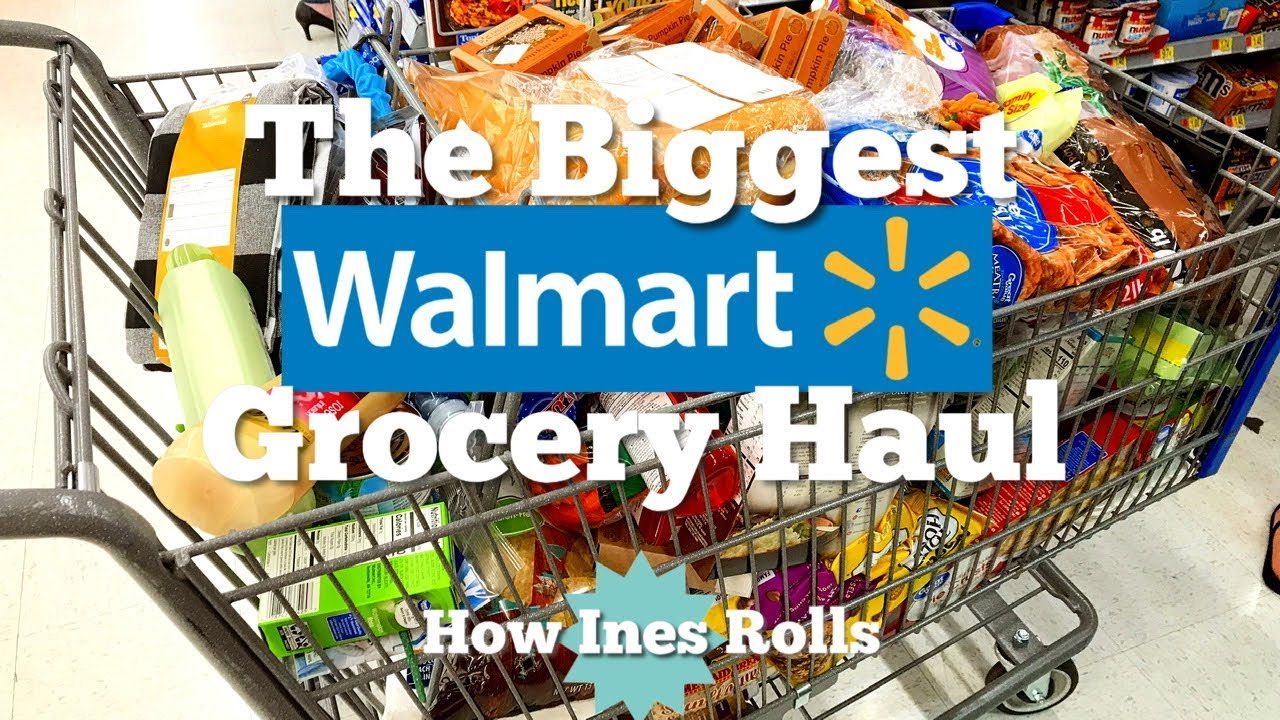 The BIGGEST WALMART Grocery Haul Ever So Much Fun is *How