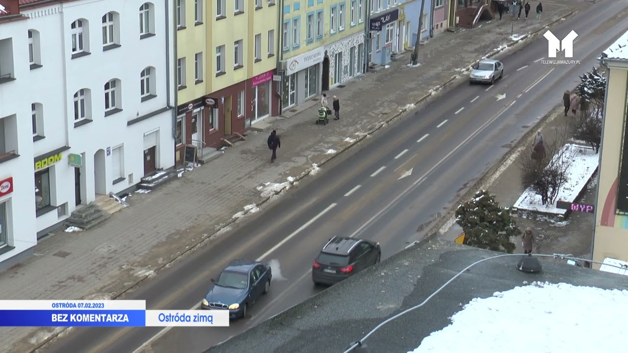 BEZ KOMENTARZA - Ostróda zimą 07.02.2023