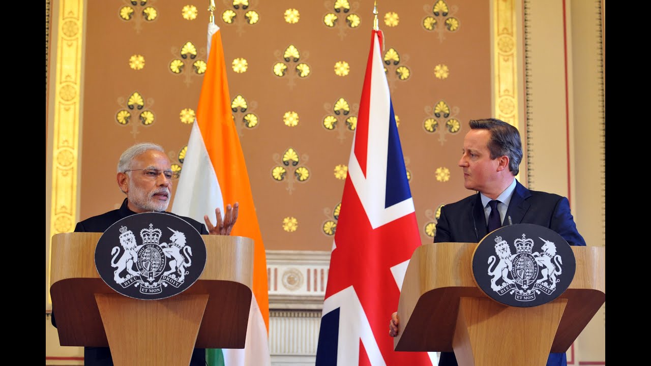 PM Modi's statement to the media with PM of United Kingdom David Cameron at Joint Press Briefing
