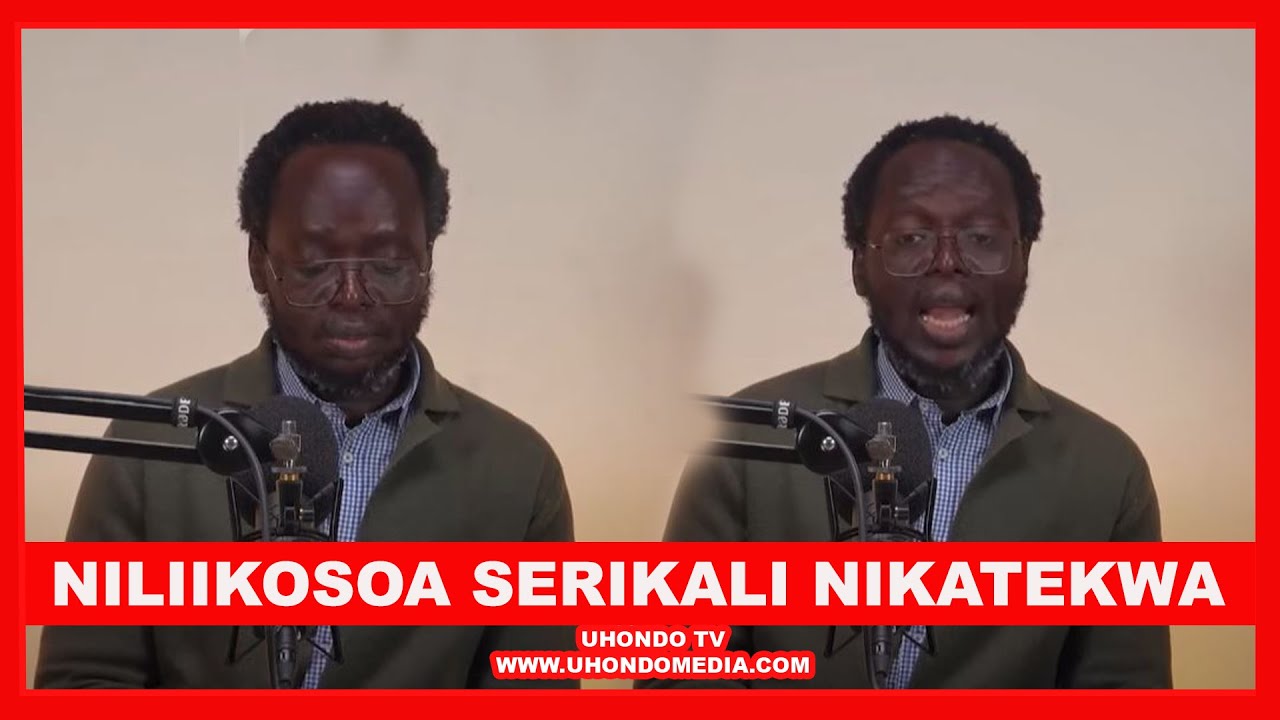 ERICK KABENDERA AFUNGUKA MAZITO KWA MARA YA KWANZA 'NILIIKOSEA SERIKALI NIKATEKWA/ WANGENIUA'