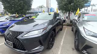 View prices for used Lexus in the salon Sherman Oaks in Los Angeles