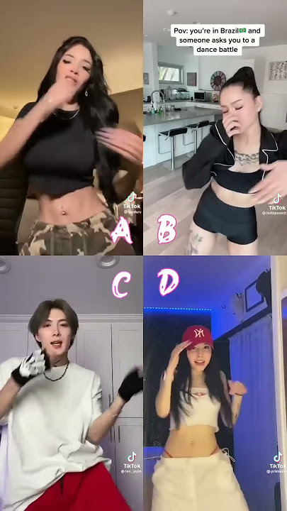 Bella porch Vs Iamferv Vs Prii Moraa Vs Ten Yujin #tiktok