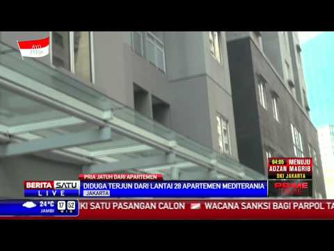 Seorang Pria Terjun dari Lantai 28 Apartemen Mediterania