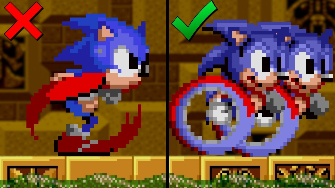 Sonic Origins Plus: Amy Rose Sprite Grid Download from SEGA of