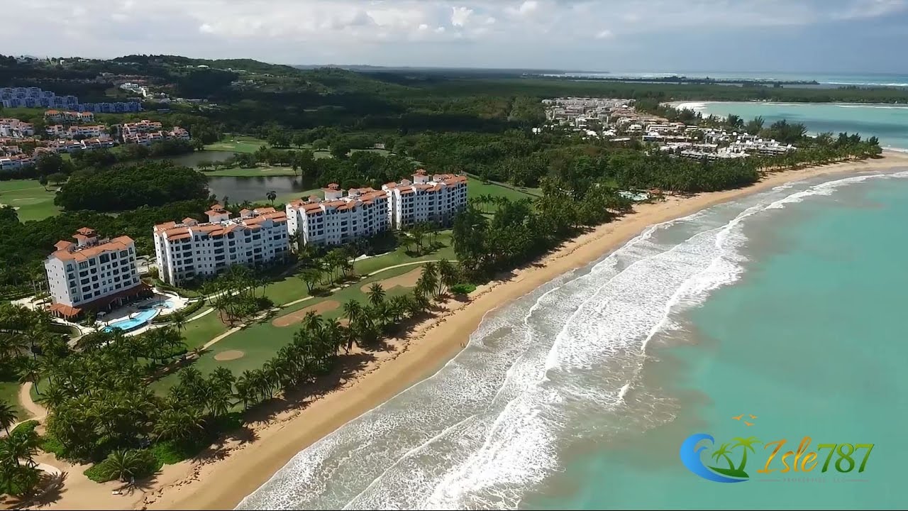 Ocean Villas #8291 beachfront villa at Wyndham Grand Rio Mar and El Yunque  - YouTube
