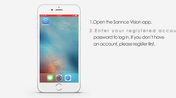 How to set the app push function for motion detection for SANNCE DE41N DE81N DH81NK