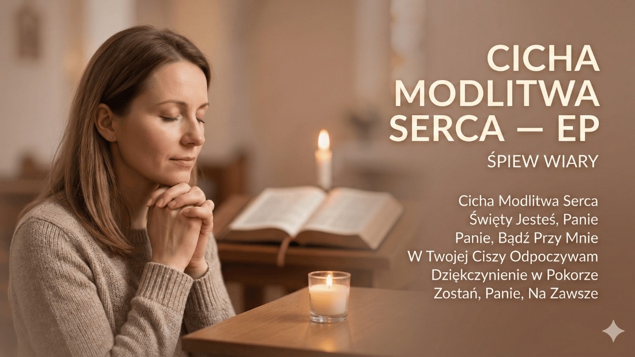 ŚPIEW WIARY — Cicha Modlitwa Serca | EP (6 Hymnów) | Spokojne Uwielbienie i Modlitwa