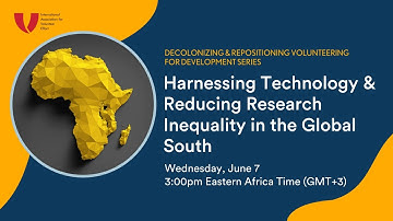Harnessing Technology and Reducing Research Inequality in the Global South