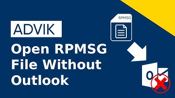 How to Open RPMSG File Without Outlook?