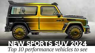 Most Powerful SUVs of the Upcoming Model Year: Horsepower for Sports and Offroading