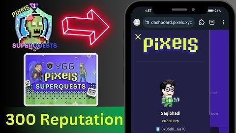 How To Get 300 Reputation Point🔥YGG Super Quest🔥YGG Guild 🔥Pixels Guild 🔥 Get 300 Trust Score Free