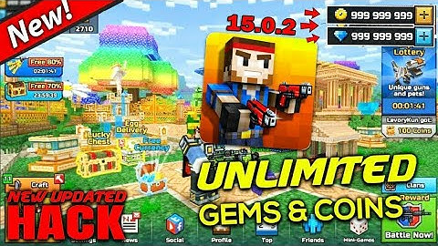 Pixel Gun 3D Hack/Mod Apk New Update 15.0.2 (Unlimited Gems & Coins, ALL GUNS, Online,)2018