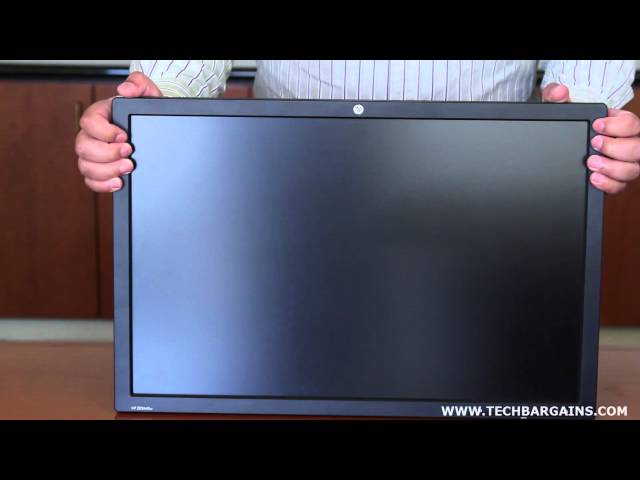 HP ZR2440w 24 Inch IPS Monitor Unboxing (HD) - YouTube