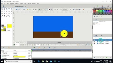 STD:-11th Synfig Studio :- Creating Sunset animation