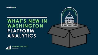 Platform Analytics Academy - February 21st, 2024 - What's New in Washington "Platform Analytics"