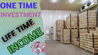One Time Investment,  Lifetime Income || Cold Storage