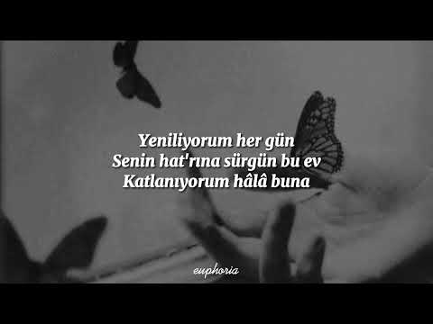 feride hilal akın/ hakan tunçbilek- sana saklandı ruhum (sözleri/ lyrics)