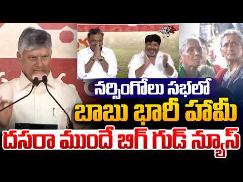 CM Chandrababu Big Good News : బాబు భారీ హామీ..దసరా ముందే బిగ్ గుడ్ న్యూస్ | AP News | Wild Wolf