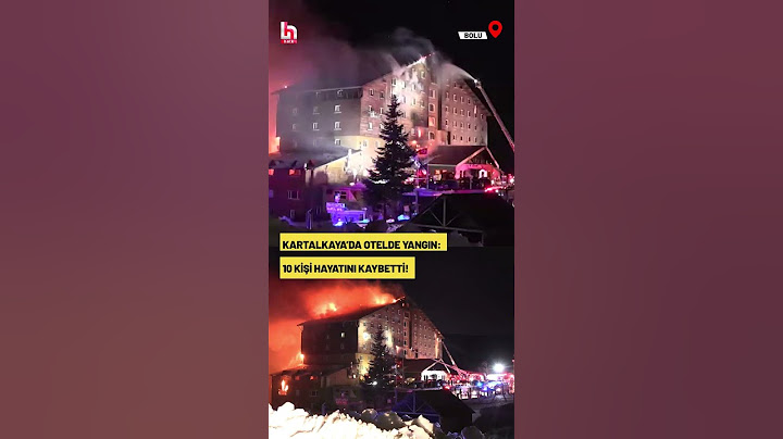 Bolu'da Kartalkaya Kayak Merkezi'nde otel yangını: 10 kişi hayatını kaybetti! #shorts