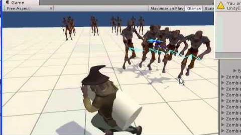 Unity 3d  weapon switching test with code