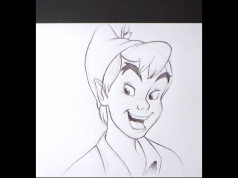 Come Disegnare Peter Pan Della Disney Youtube