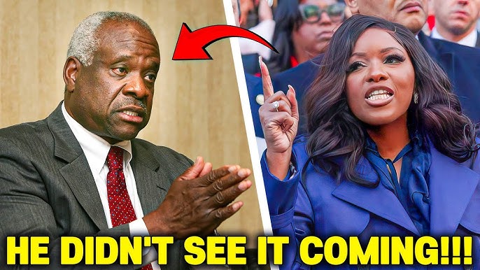 Clarence Thomas TRIES to Silence Jasmine Crockett — But She DESTROYS Him on  the Spot!