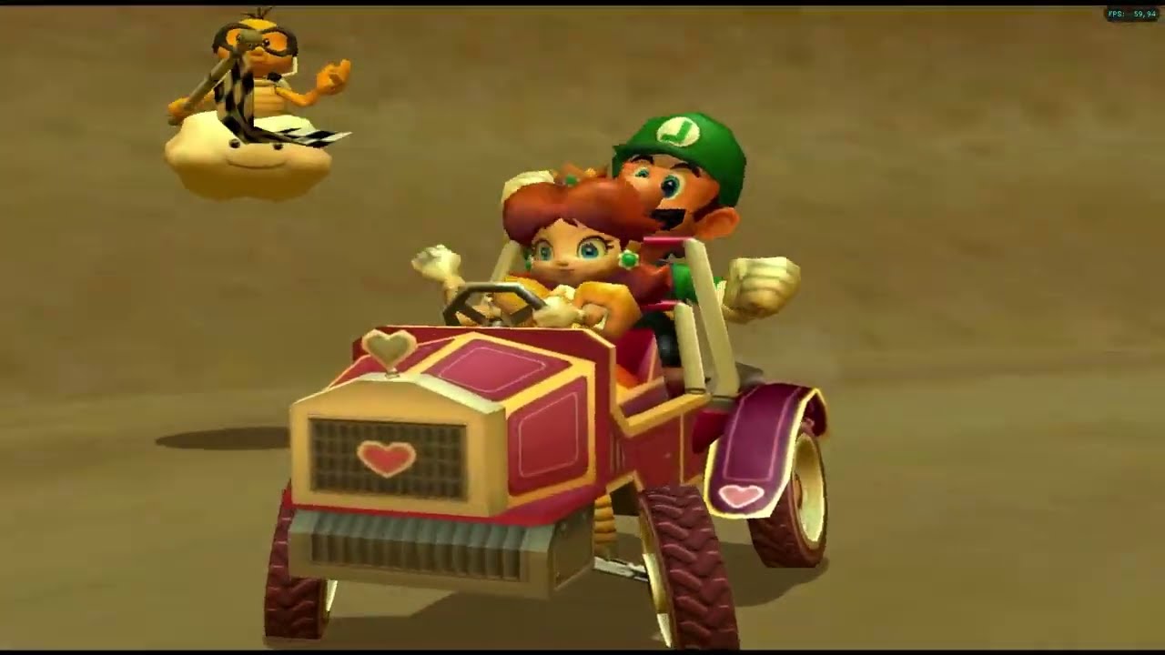 Mario Kart Double Dash Part 21 Nintendo Emulator Dolphin 2 Player Mirror Big Grand Prix