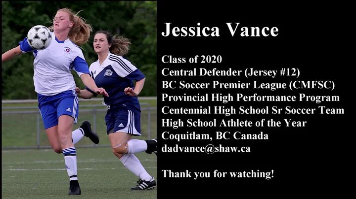 Jessica Vance: Class of 2020