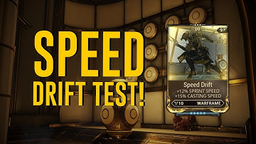 Speed Drift Test & All You Need To Know [Halls of Ascension] (Warframe)
