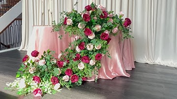 DIY - sweetheart table decor