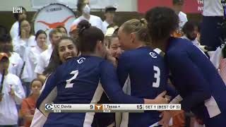 #1 Texas vs UC Davis  | Women Volleyball Sep 7,2022
