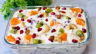 #shorts Creamy Yogurt Fruit Dessert #youtubeshorts