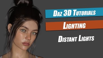 Daz 3D Lighting Tutorial : Distant Lights