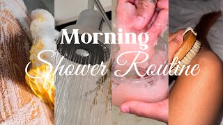 My Morning Shower Routine| Feminine Reset + Self Care 
