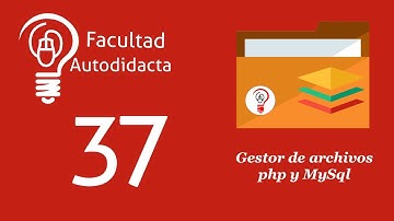 Sistema Gestor de Archivos con php y mysql | Visualizar archivos (parte 3). Cap 37